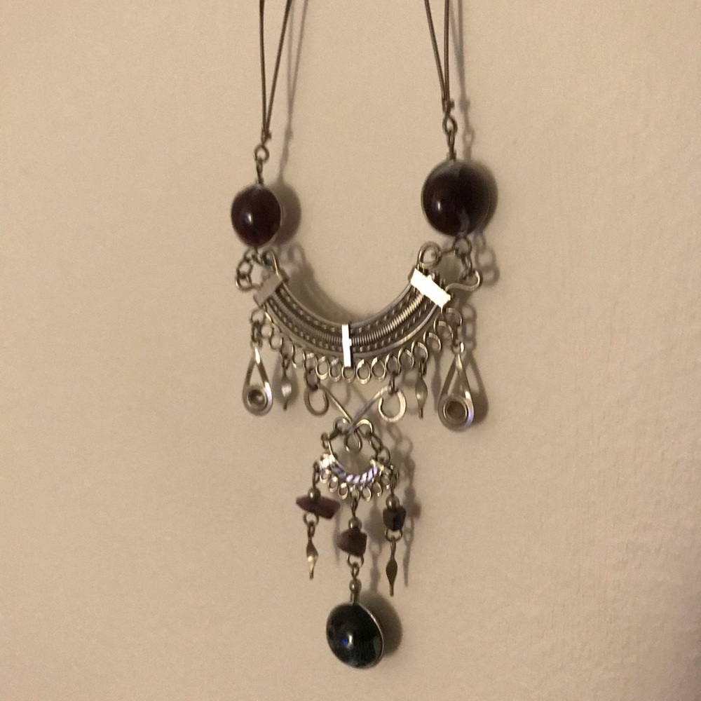 Bundle of three boho indie necklaces